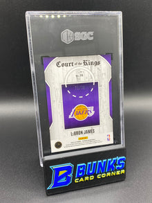 2023-24 LeBron James Court Of The Kings Purple 71/75 SGC 9