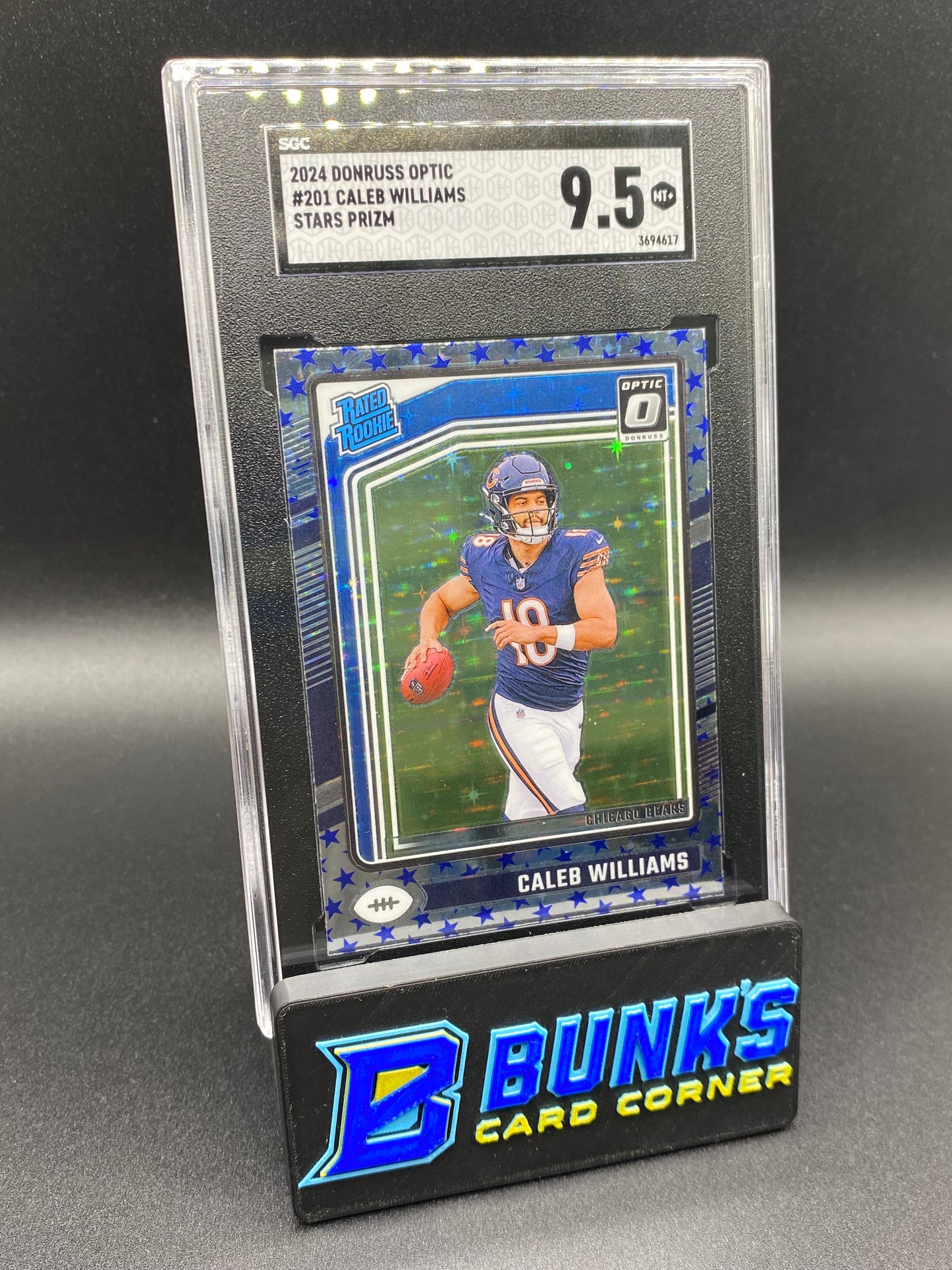 2024 Caleb Williams Stars Prizm SGC 9.5