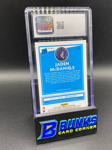 2020-21 Jaden McDaniels Fanatics Exclusive Set CGC 10