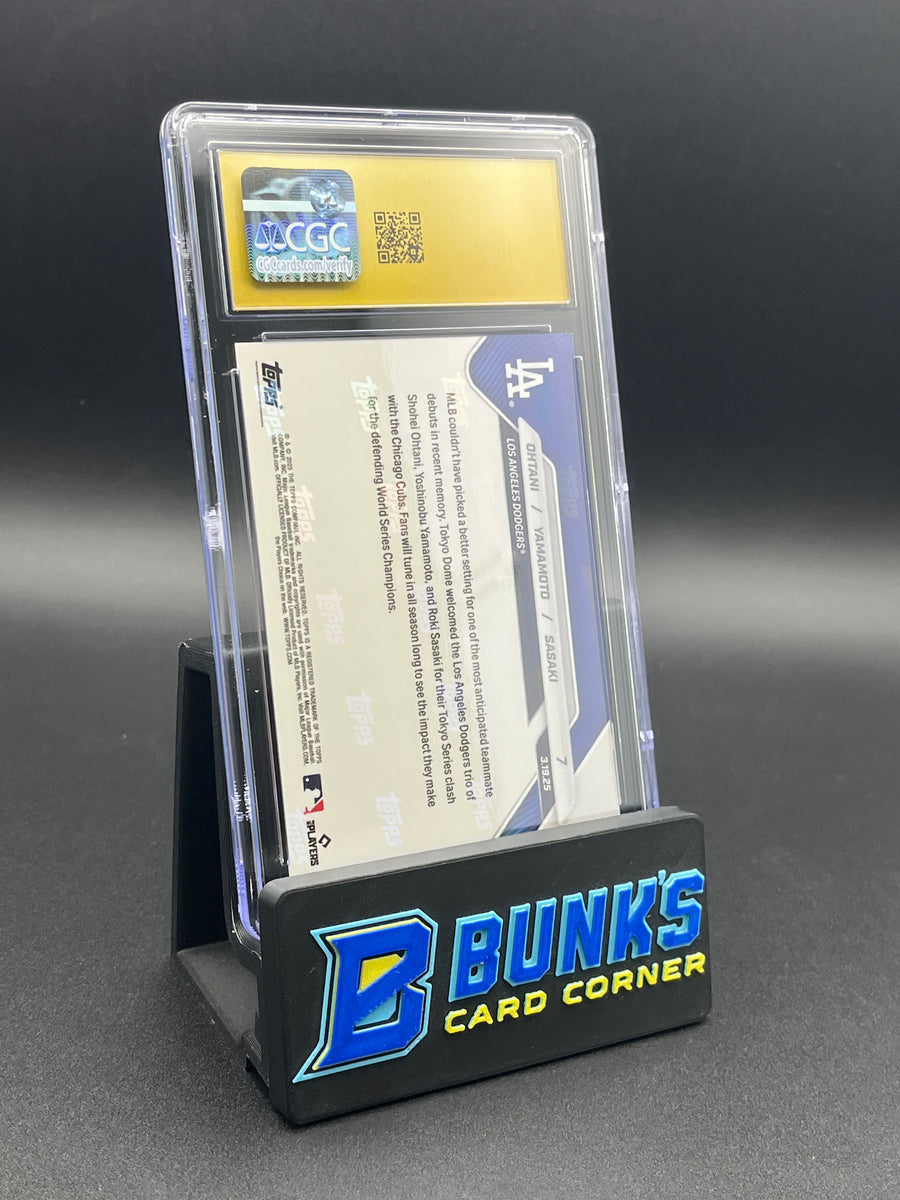 2025 Ohtani & Yamamoto & Sasaki Topps Now CGC Pristine 10