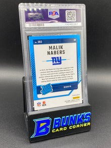 2024 Malik Nabers Optic Preview-Red Pandora PSA 9