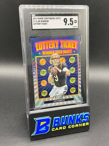 2022 Joe Burrow Lottery Ticket SGC 9.5