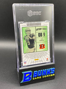2022 Joe Burrow Lottery Ticket SGC 9.5