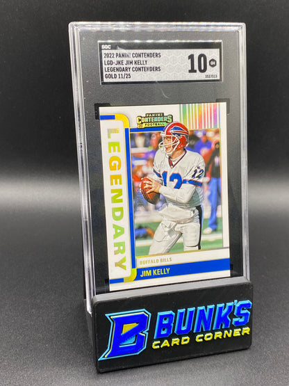 2022 Jim Kelly Legendary Contenders Gold 11/25 SGC 10