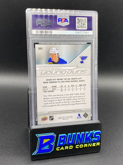 2024 Zachary Bolduc PSA 8