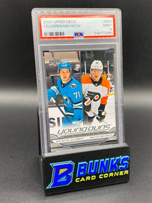 2024 Celebrini/Michkov PSA 9