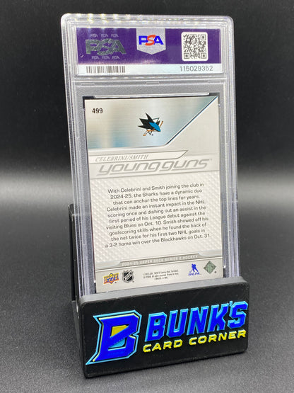 2024 Celebrini/Smith PSA 9
