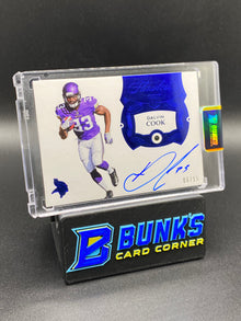 2017 Dalvin Cook Flawless Auto Real Sapphire! 6/15