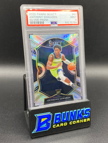 2020 Anthony Edwards Silver Prizm PSA 9