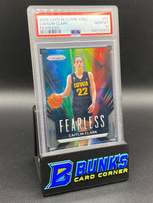 2024 Caitlin Clark Fearless PSA 10