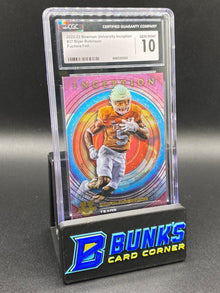 2022-23 Bijan Robinson Fuchsia Foil CGC 10