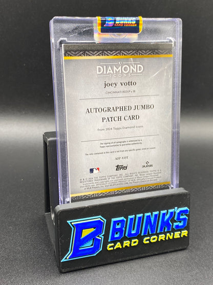 2024 Diamond Icons Joey Votto 7/10 Patch Auto