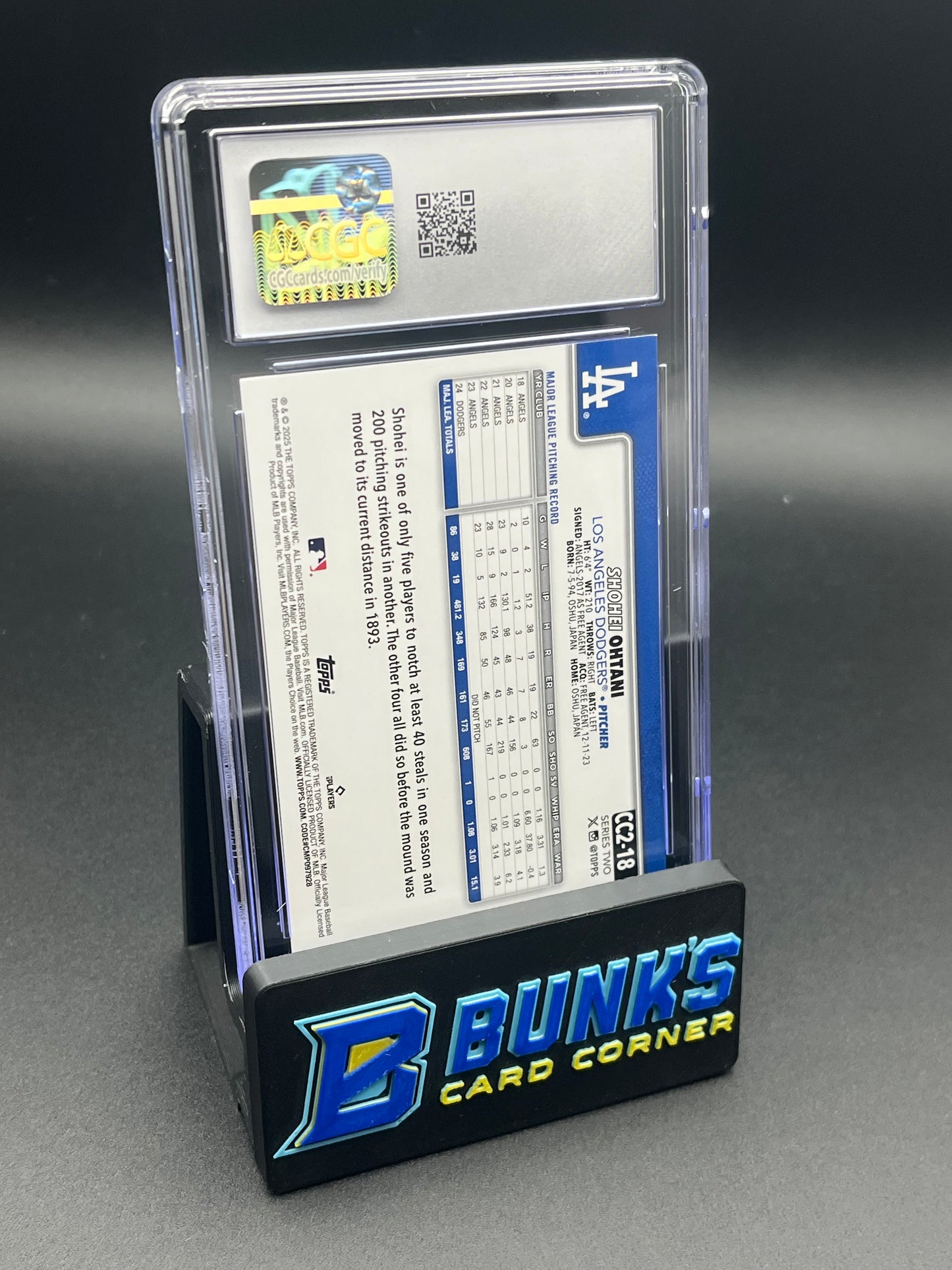 2025 Shohei Ohtani Companion Cards Topps CGC 9.5