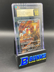 Entei V Galarian Gallery Crown Zenith CGC PRISTINE 10