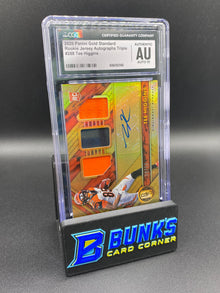 2020 Tee Higgins Rookie Jersey Auto. Triple CGC Authentic