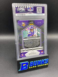 2024 Justin Jefferson Blue PSA 9