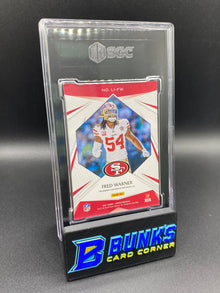 2021 Fred Warner Limited Ink Gold 8/49 SGC Auto 10