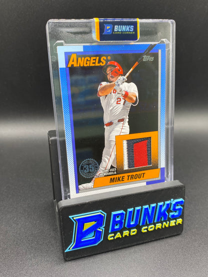 2025 Mike Trout Patch 8/10