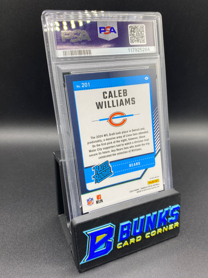 2024 Caleb Williams Purple Shock PSA 9