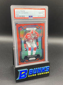2023 Deion Sanders Red PSA 10