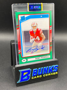 2024 Ricky Pearsall Auto RR Green/Red/White