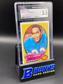 1970 OJ Simpson CGC 3.5