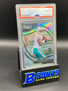 2020 Tua Tagovailoa Silver Prizm PSA 10
