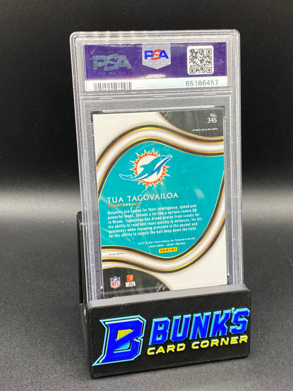 2020 Tua Tagovailoa Silver Prizm PSA 10