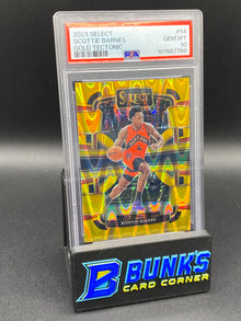 2023 Scottie Barnes Gold Tectonic PSA 10 10/10