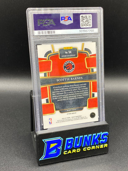 2023 Scottie Barnes Gold Tectonic PSA 10 10/10