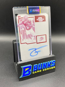 2023 Printing Plate Zay Flowers Auto