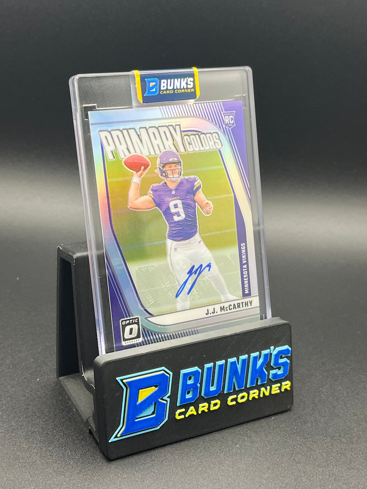 2024 JJ McCarthy Donruss Optic Auto RC 92/99
