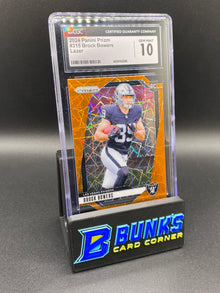 2024 Brock Bowers Lazer CGC 10