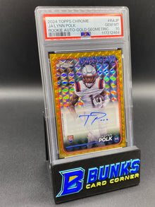 2024 Ja'Lynn Polk Rookie Auto Gold Geometric PSA 10