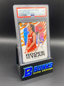 2024 Caitlin Clark Rookie Of The Year PSA 9