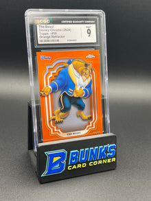 The Beast Orange Refractor Disney Chrome CGC 9 20/25