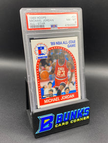 1989 Michael Jordan All-Star PSA 8