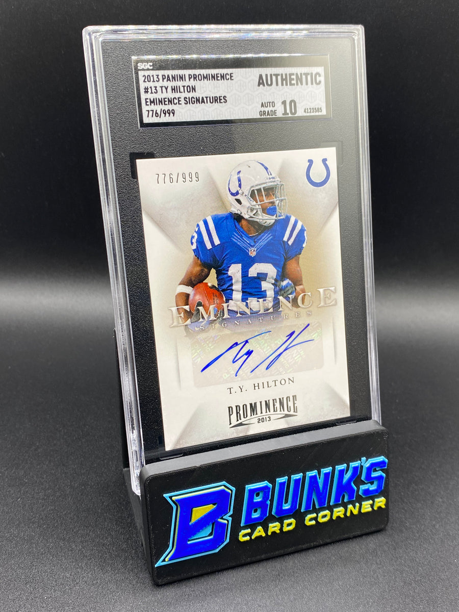 2013 TY Hilton Eminece Sig SGC Authentic