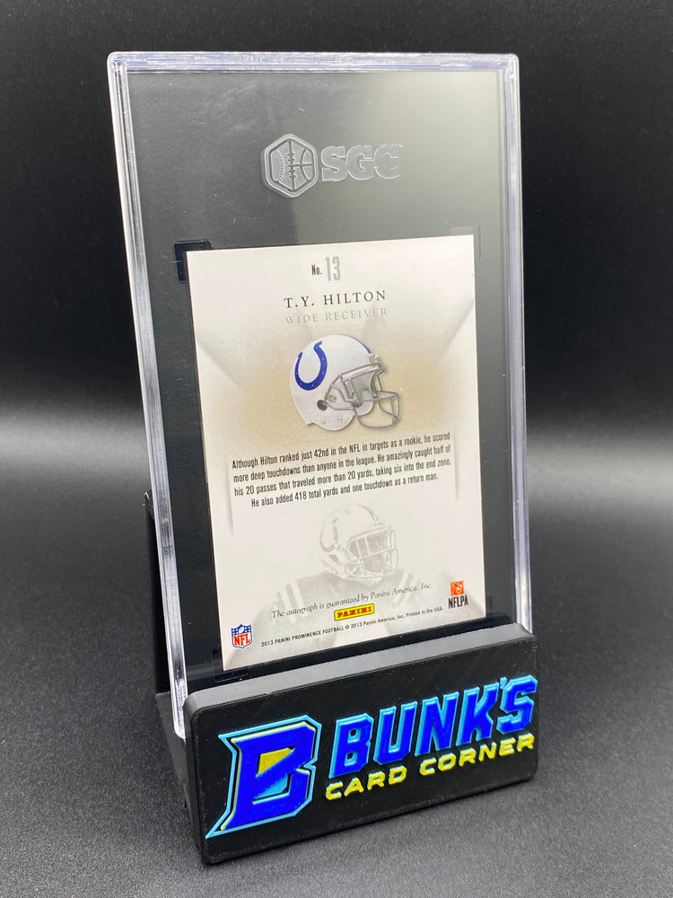 2013 TY Hilton Eminece Sig SGC Authentic