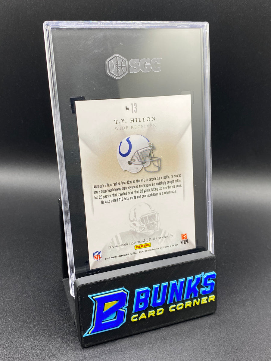 2013 TY Hilton Eminece Sig SGC Authentic