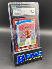 2024 Jayden Daniels Red Wave CGC 9.5