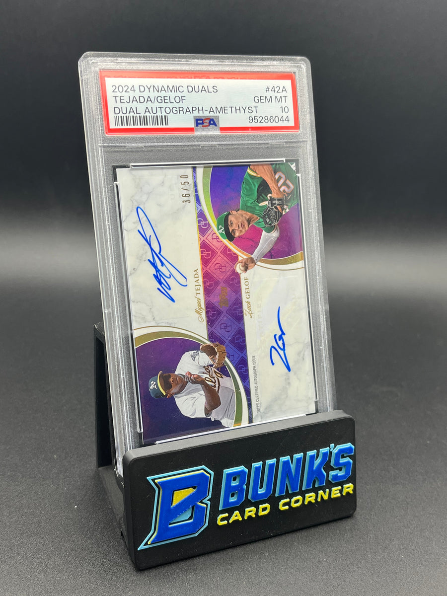 2024 Tejada & Gelof Dual Auto Amethyst PSA 10 36/50