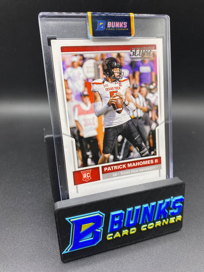 2017 Patrick MaHomes II Score Rc