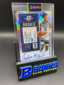2020-21 Jaden McDaniels Auto Rc Contenders
