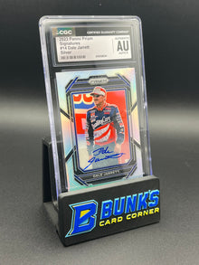 2023 Dale Jarrett Silver Signatures Panini Prizm CGC AU Auto 9