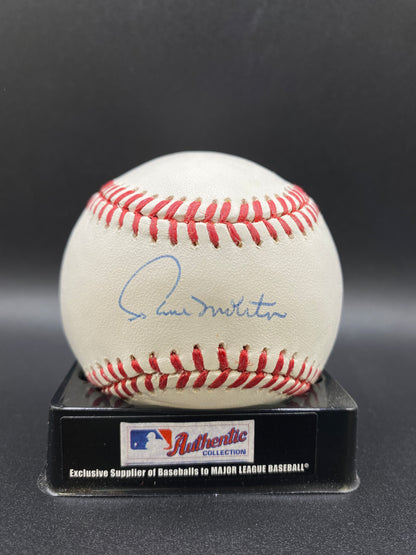 Paul Molitor HOF Authentic Signed Baseball