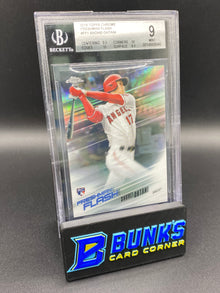 2018 Shohei Ohtani Beckett 9