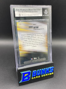 2018 Shohei Ohtani Beckett 9