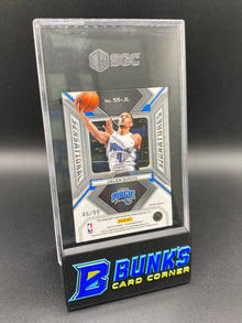2023-24 Jalen Suggs Sensational Sig. Red Prizm 46/99 SGC 9.5