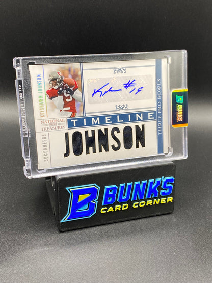 2011 Keyshawn Johnson Auto Patch Timeline  13/15